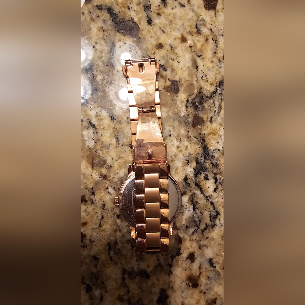 Coach Women's Grand Rose Gold-Tone Watch - Picture 2 of 3